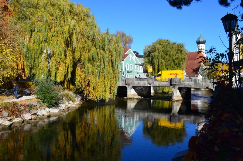 Amperbrücke in der Fürstenfeldbrucker Innenstadt