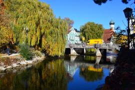 Amperbrücke in der Fürstenfeldbrucker Innenstadt