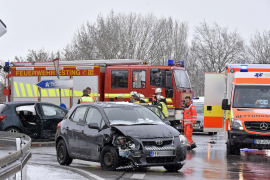 Unfall B471 Totalschaden