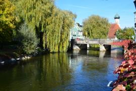 Amperbrücke in der Fürstenfeldbrucker Innenstadt